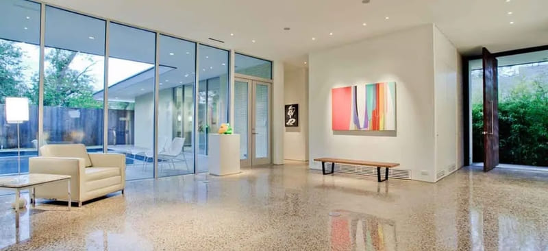 Granito, Marbre, terrazzo Paris. Palette de couleurs diverses